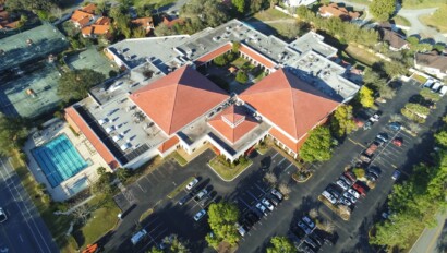 Aerial view of the JCA