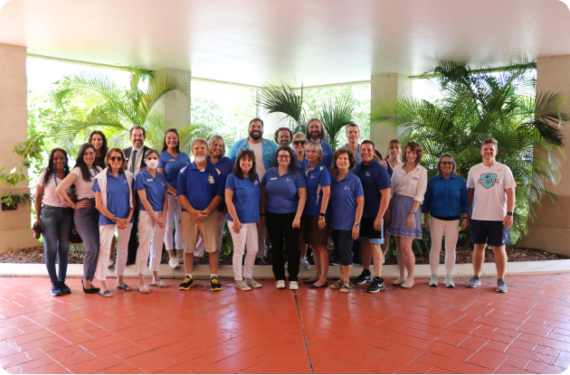 Group photo of JCA staff.