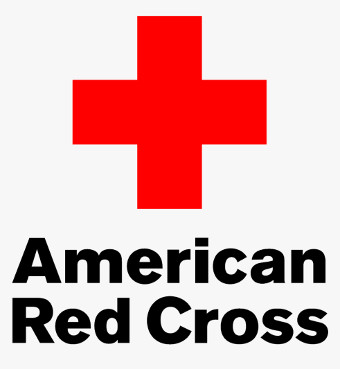 American red cross logo, transparent png download.