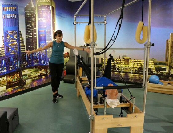 Pilates reformer intro.