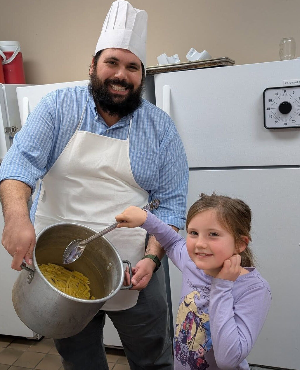 Evan McInnis in cooking class at the JCA. Enrichment classes are offered by age group and have separate pricing for valued members and guests.
